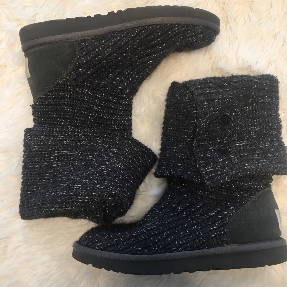 Classic Cardy Knit UGG boots